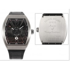 Franck Muller Vanguard V45 1095ETA Replica Uhren mit silberne Stellschrauben