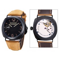 Nachbau Uhren Panerai Radiomir 1134ETA - zeigt am Abgleichungsstange feine Federwaage