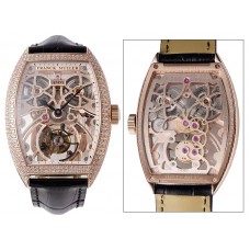 Franck Muller Grand Complications Fast Tourbillon 1145ETA Perfect Uhr mit einzigartige Stellscheibe
