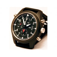 Swiss Replica Uhren IWC Pilot's Watch Chronograph 601ETA mit goldene Stellzeiger