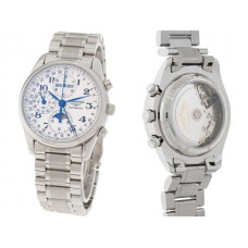 Plagiate Uhren Longines Master Collection 427ETA - zeigt am Abgleichungsstange feine Federwaage