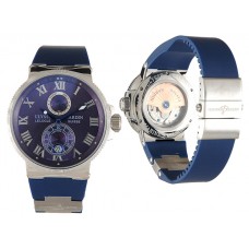 Replicas Uhren Ulysse Nardin Maxi Marine Chronometer 437ETA mit L904 Ankerpalette 