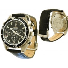 Nachbau Uhren Omega Seamaster Planet Ocean Chronograph 587 - präzise Rotorstellung 