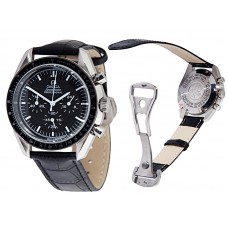 Kopien Uhren Omega Speedmaster Moonwatch 644 mit silberne Stellscheibe