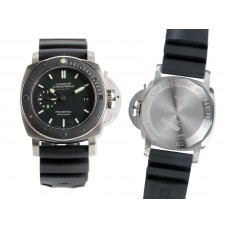 Fake Uhren Panerai Luminor Submersible 1950 Amagnetic 3 Days Automatic 732ETA mit silberne Stellzeiger