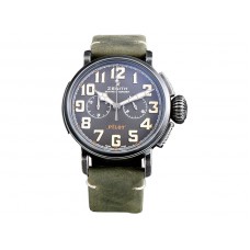 Plagiate Uhren Zenith Heritage Pilot Ton-up Replica Uhren 922 mit silberne Abgleichschrauben 